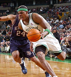 Paul Pierce, #34, One of the great team leaders in the league